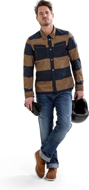 REV'IT! Tracer Air Black Motorcycle Overshirt XL