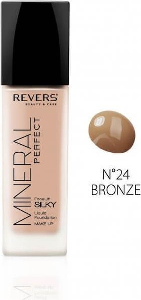 REVERS® Mineral Facelift Silky Foundation #24 Bronze 40ml.