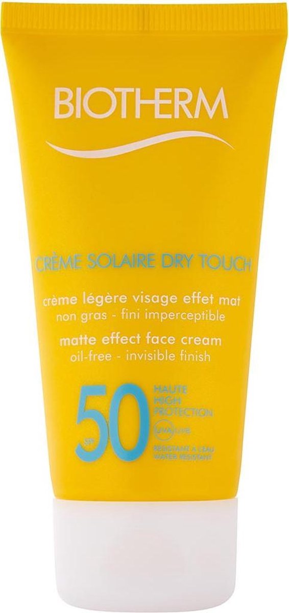 Biotherm Crème Solaire Dry Touch Matte Effect SPF 50 Gezichtszonnebrandcrème - 50 ml