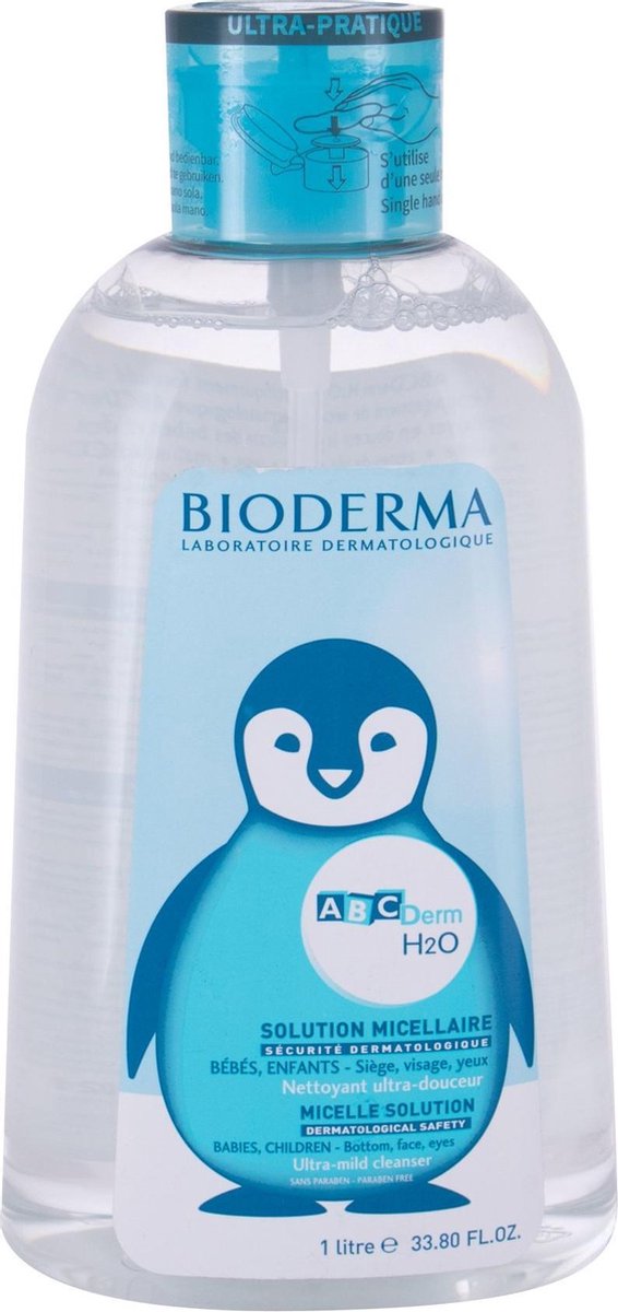 Micellar Water For Baby´s Sensitive Skin Abcderm (h2o Micelli Solution) 1000 Ml