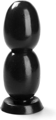 XXLTOYS - Cutie - XXL Plug - Inbrenglengte 16 X 5.5 cm - Black - Uniek design Buttplug - Stevige Anaal plug - Made in Europe