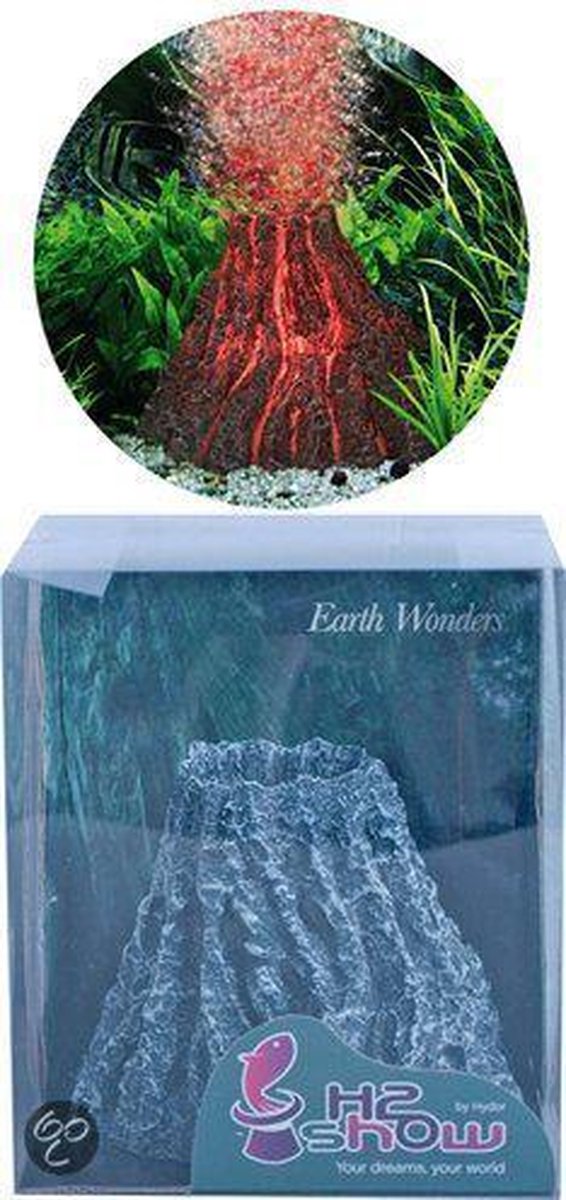 Hydor Aquarium pomp Vulcaan ario 2 - Rood - 13 x 13 x 10