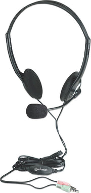 Manhattan 164429 Stereofonisch Hoofdband Zwart
