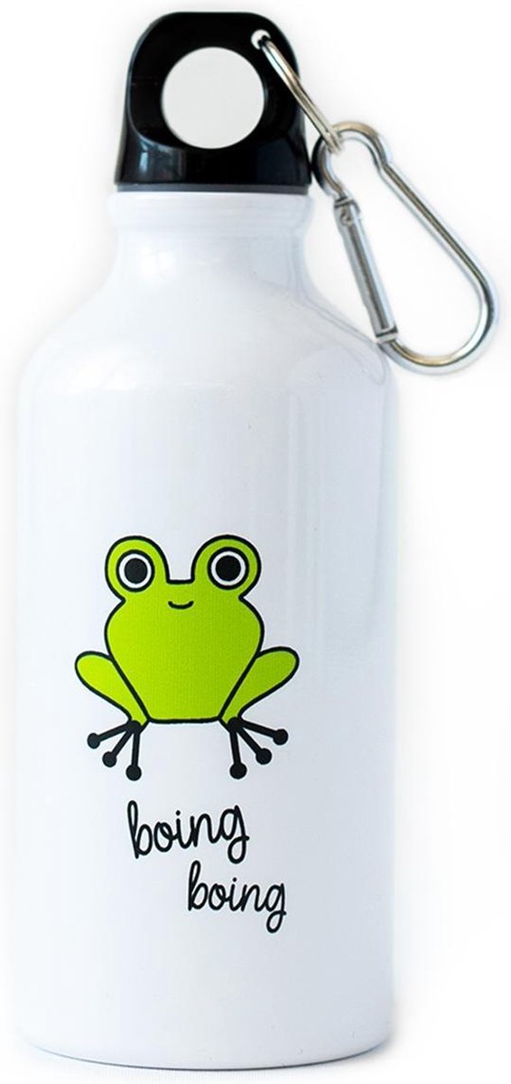 Milk&Moo - Waterfles kinderen - Drinkfles school - 400 ml - Aluminium
