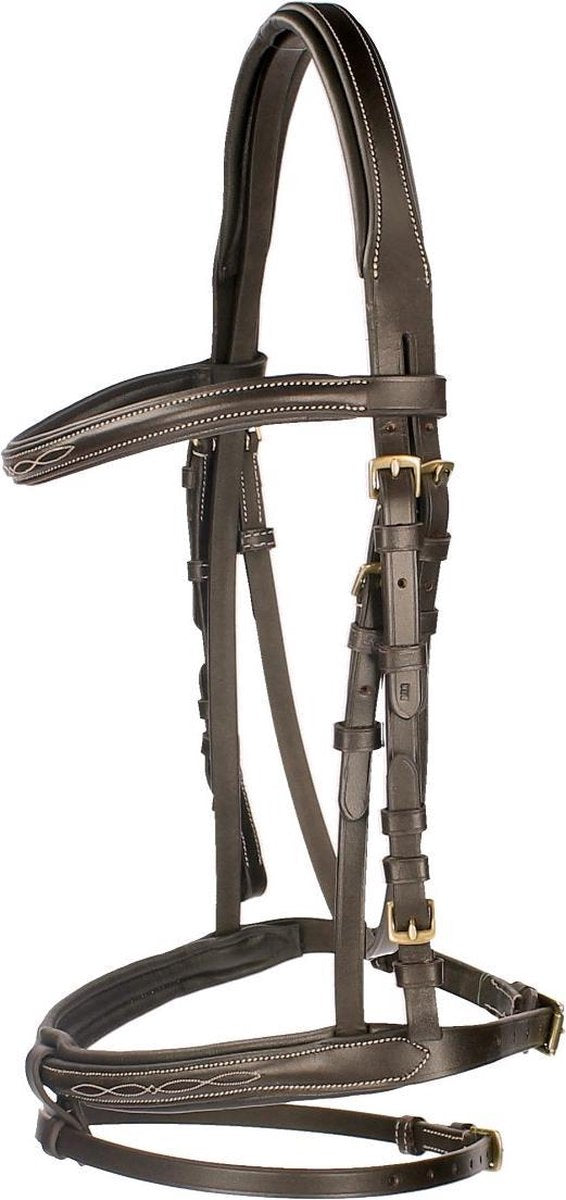 Horsegear Hoofdstel  Taron - Brown - pony