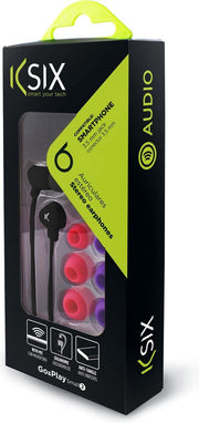Ksix Go & Play Small 2 Headset In-ear Zwart