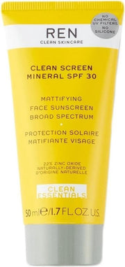 REN - Clean Screen Mineral Mattifying Sunscreen SPF30 50 ml