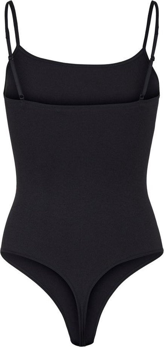 Pieces Rib stringbody - Spaghetti bandjes - Bodystocking  - L/XL