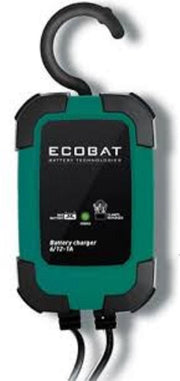 Ecobat Acculader EBC1 voor 6Volt en 12 Volt (autodetectie)