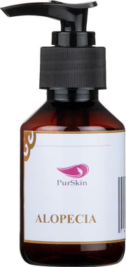 Purskin Alopecia 50ML incl Haarnet | Kale Plekken |Haaraandoening | Haargroei | Haarwortel Repair | 100% Biologisch| Huidaandoening |