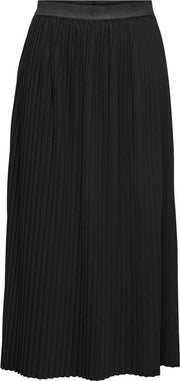 jdyhelen plisse skirt Black