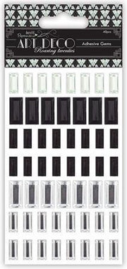 Docrafts Art deco adhesive gems 69 pcs (PMA 351021)