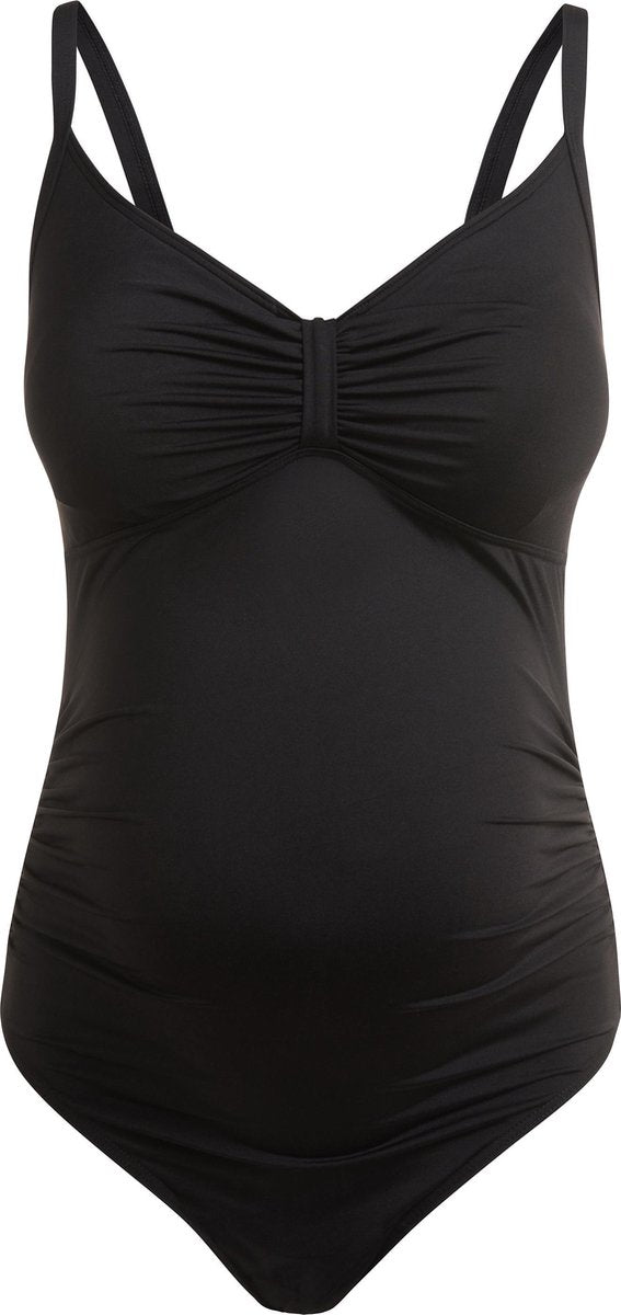 Noppies Positie badpak met knoopdetail - Black - Maat XL/XXL