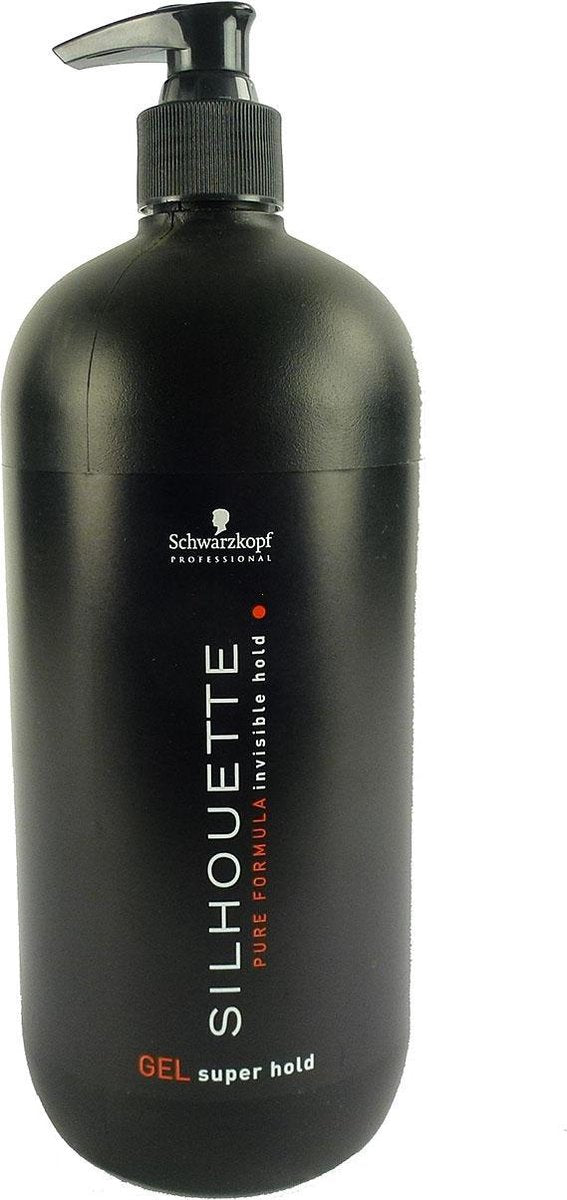 Schwarzkopf Silhouette Pure Formula invisible Gel Super Hold Haarstyling 750ml
