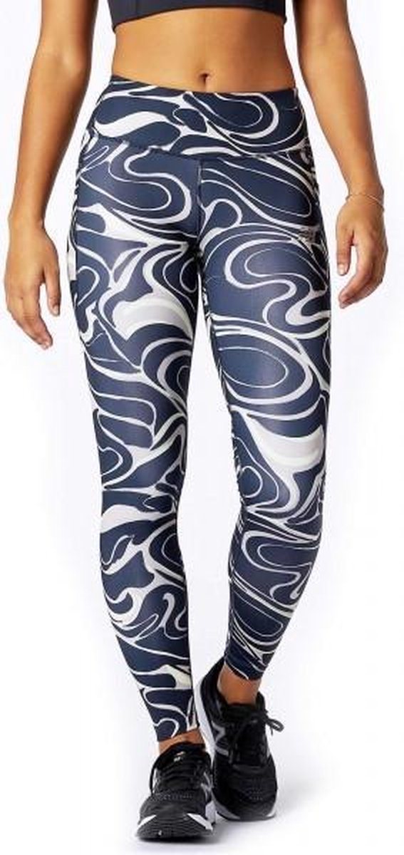 New Balance Impact Run Tight Dames - zwart/wit - maat M