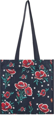 Signare - Cityshopper - schoudertas – Frida Kahlo - Klaproos - Poppy