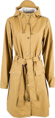 Rains Regenjassen Curve Jacket Grijs Maat:XXS/XS