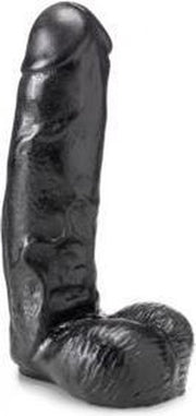 XXLTOYS - Mushroom - Large Dildo - inbrenglengte 24 X 7 cm - ECHTE ZWAARGEWICHT  1394 Gram - Mega Anale Dildo - Black - Extreme Buttplug - Made in Europe - voor Diehards only