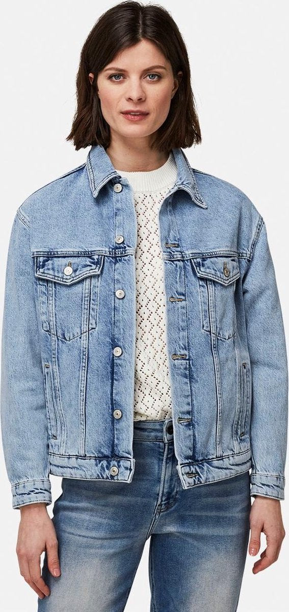Silvercreek  Toronto Denim Jacket  Vrouwen Denim Light Stonewash S