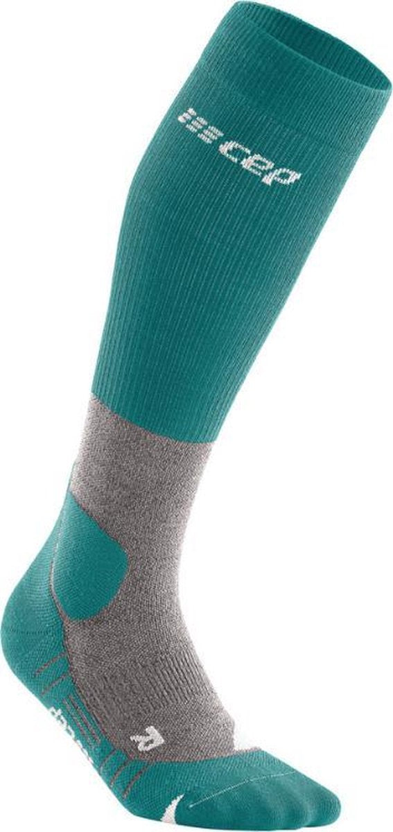 CEP Hiking Wandelsokken Dames forest green / grey - Maat 3
