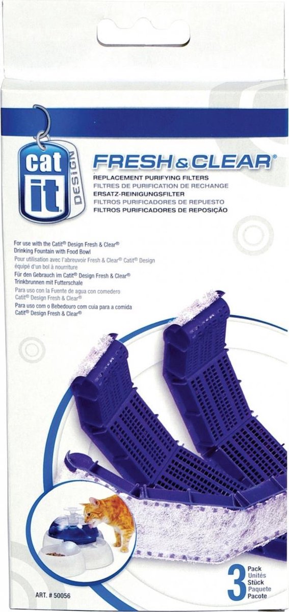 Cat it filter fresh & clear 3l (3pcs)