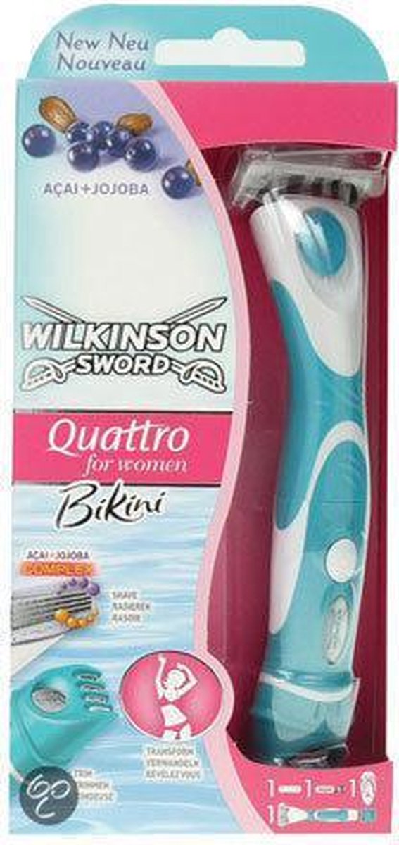 Wilkinson Sword Quattro Bikini - Scheerapparaat