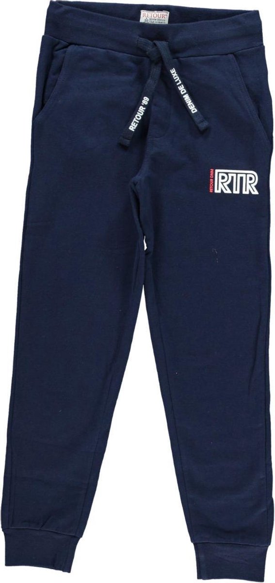 Retour blauwe jongens sweatbroek - Maat 110