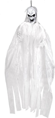 Wit skelet decoratie 150 cm - Feestdecoratievoorwerp