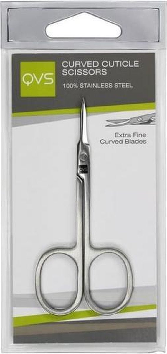 Qvs Tijeras Curvas Cuticulas Extra Finas