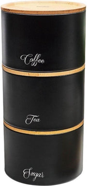 Klausberg 7506 - stapelbare voorraad potten - koffie