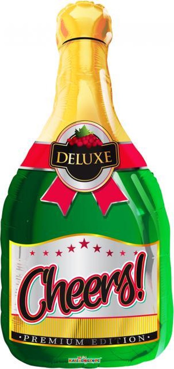 Folie ballon xl fles cheers 91