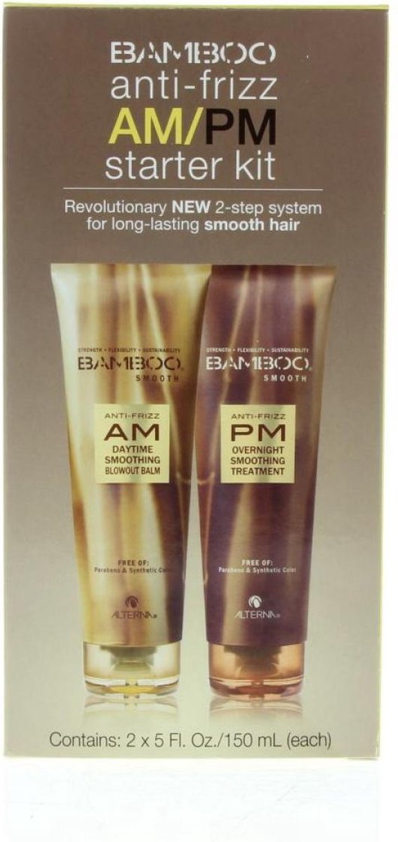 Alterna Pakket Bamboo Anti-Frizz AM/PM Starter Kit