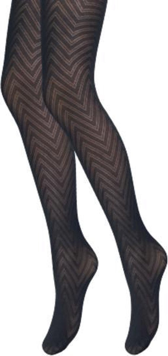 Panty - Boedapest - Zwart - Maat S/M