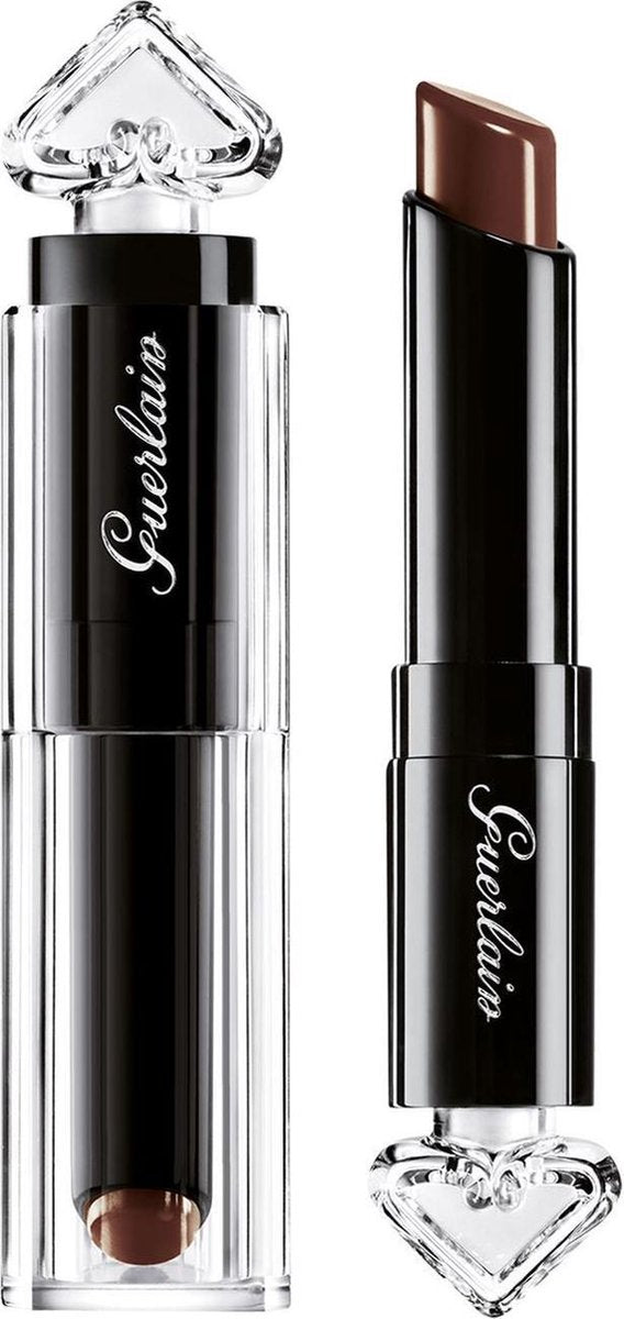 Guerlain - La Petite Robe Noire Deliciously Shiny Lip Colour - 017 Leather Coffee