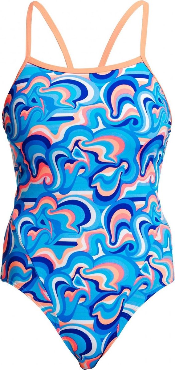 Double Scoop Single strap one piece - Dames | Funkita