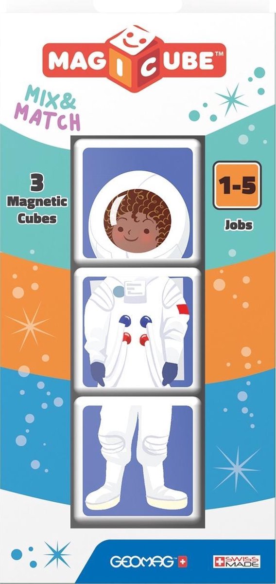 Geomag MagiCube Jobs - 3 delig