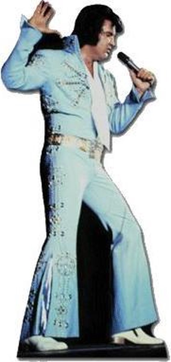 Groot decoratie bord Elvis jumpsuit