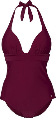 Sapph 20S Marilyn One Piece Halterpu Dames Plum-42