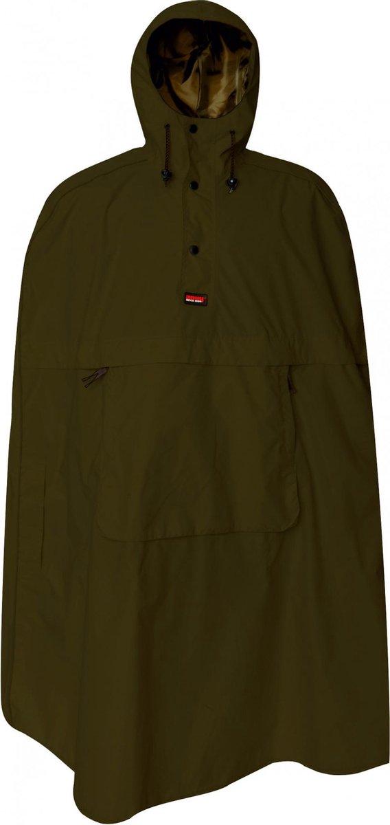 Anuy Regenponcho Cordes Bruin One Size