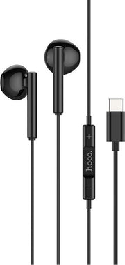 HOCO M65 Special Sound - USB-C Connector Oortjes met Microfoon - 120cm - Zwart