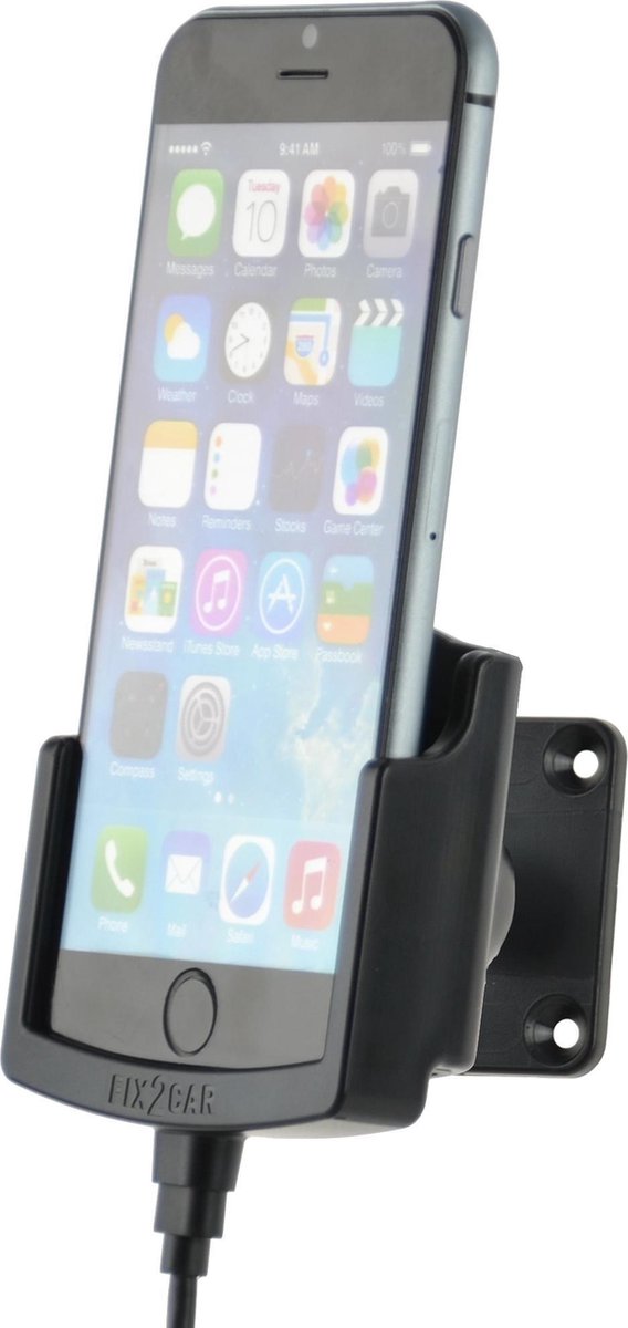 KRAM Fix2Car Auto Active holder Zwart voor: Apple iPhone 6/6S
