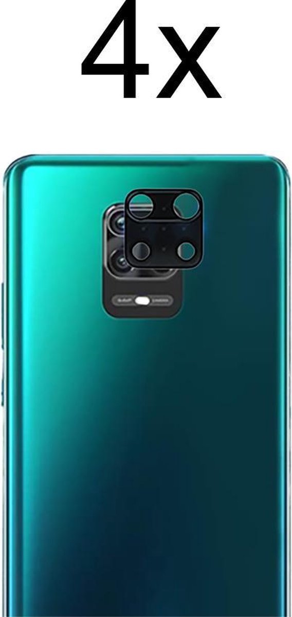 Xiaomi Redmi Note 9 Screenprotector - Camera Lens Screenprotector - 4x