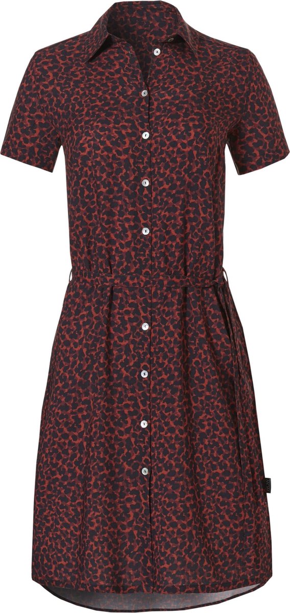 TC WoW - Ten Cate - Shirt Dress Leopard - maat M - Dierenprint Rood Zwart