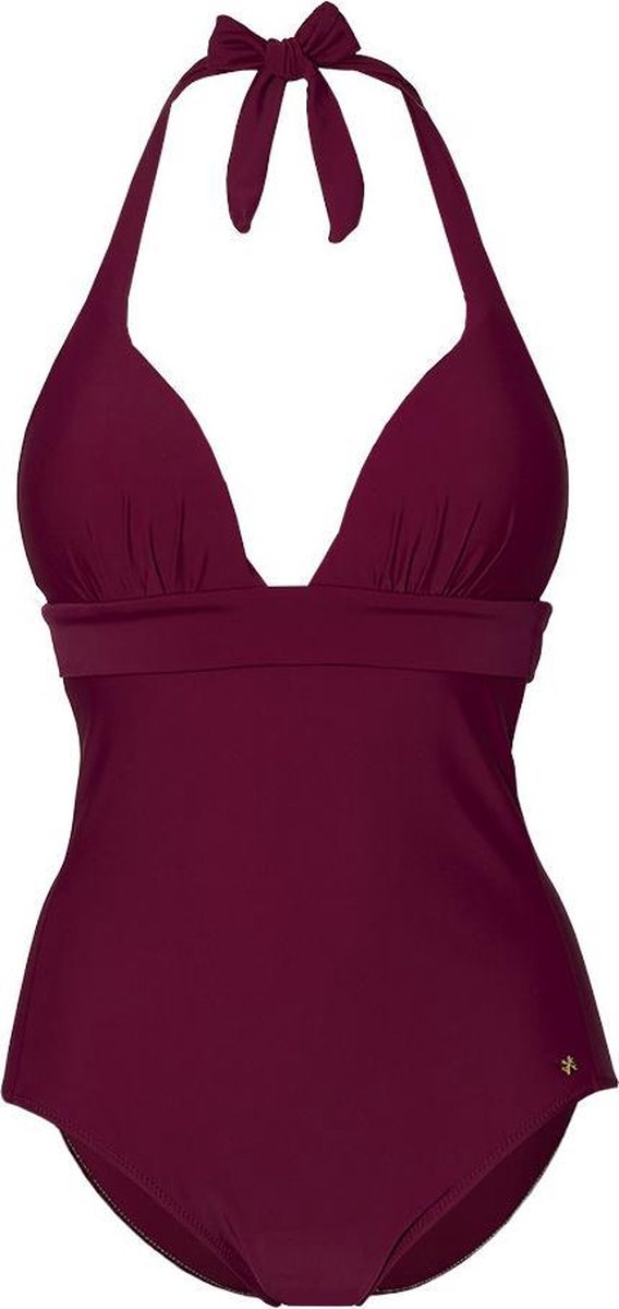 Sapph 20S Marilyn One Piece Halterpu Dames Plum-38