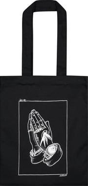 Collect The Label - Pray Tattoo Tas - Zwart - Unisex - One Size
