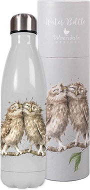 Wrendale - Fles met dubbele wand - Birds of Feather / Uil