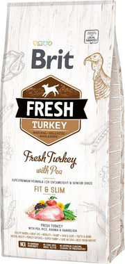 Brit Fresh Turkey & Pea Light Fit & Slim 12 kg -  - 80009421