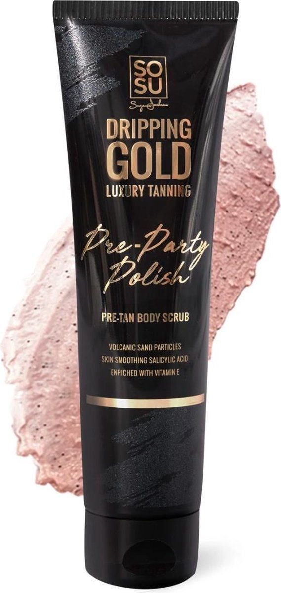 SOSU Dripping Gold Pre-Party Body Scrub