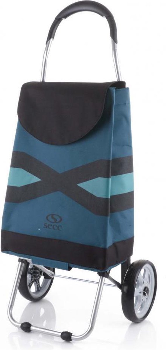 Secc Geometrix boodschappentrolley black