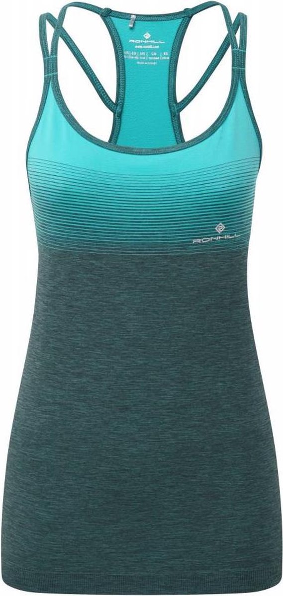 Ron Hill Infinity Marathon Tank Hardlooptanktop Dames Blauw